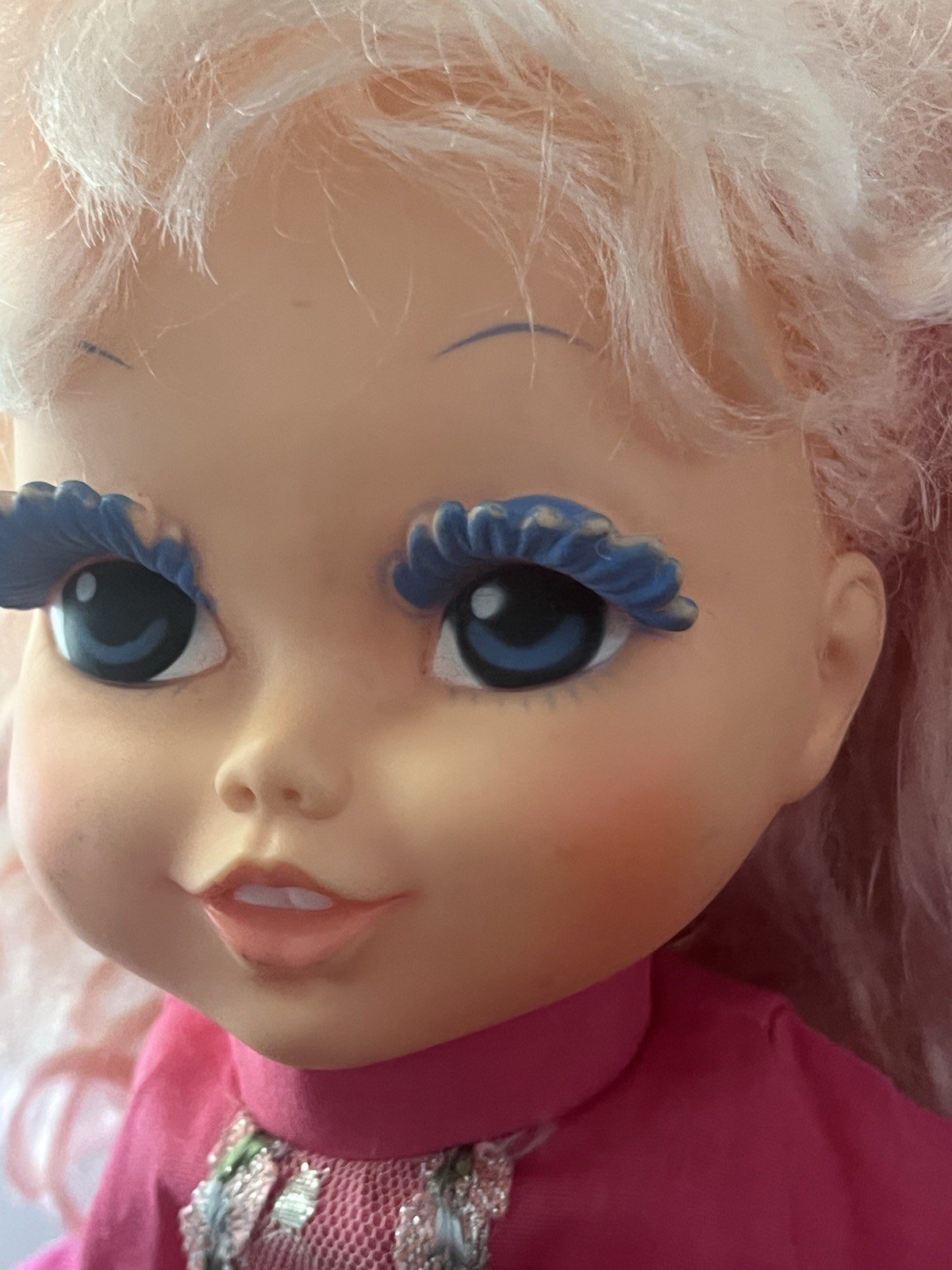 Extremely Rare Beautiful Vintage 24” eegee GYPSY Poppett doll, Puppet 2ft Blonde