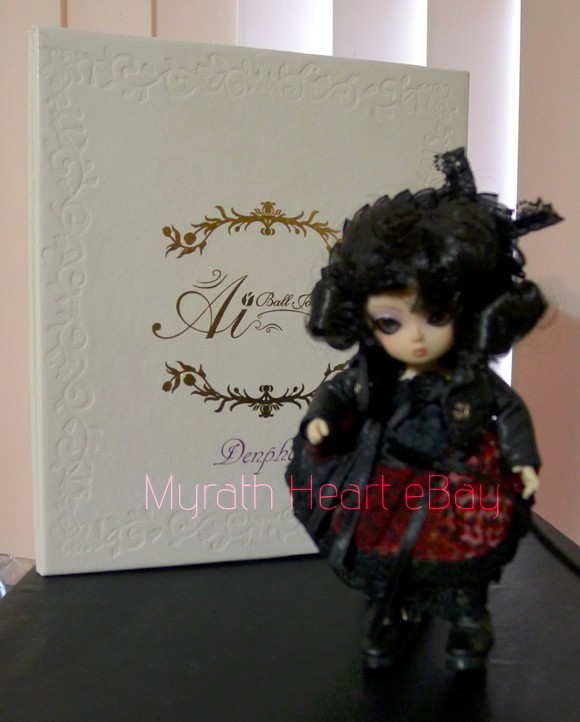 Gothic Doll DENPHALAE Q-727~JUN PLANNING AI Mini BJD US Seller