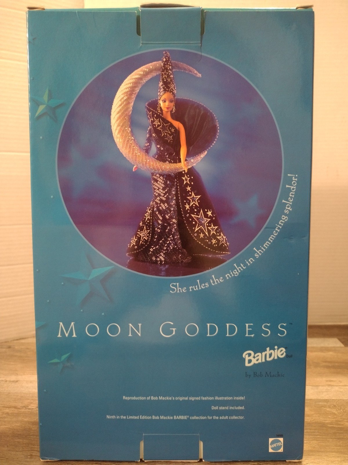 MOON GODDESS BARBIE DOLL LIMITED EDITION BOB MACKIE #14105 VINTAGE 1996 NEW