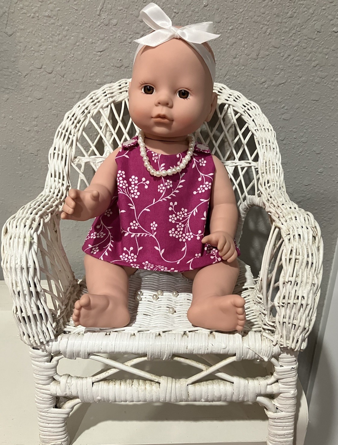 VTG 1997 CITITOY 14″ Doll w/Brown Eyes All Body Vinyl BS114
