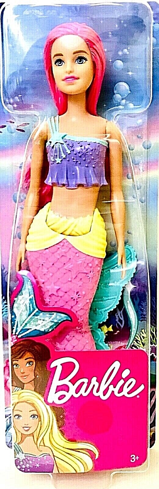 Mattel Barbie Mermaid Doll With Moving Fin Age 3 Years & Up