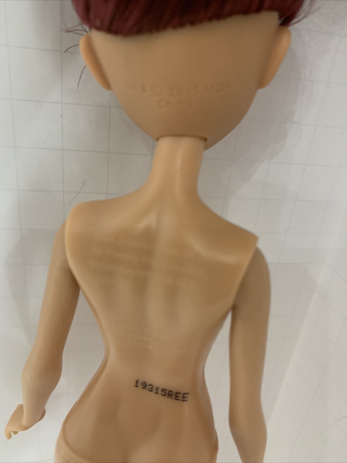 CAMRYN DOLL PROJECT Mc2 MGA RED AUBURN Hair Nude rooted lashes