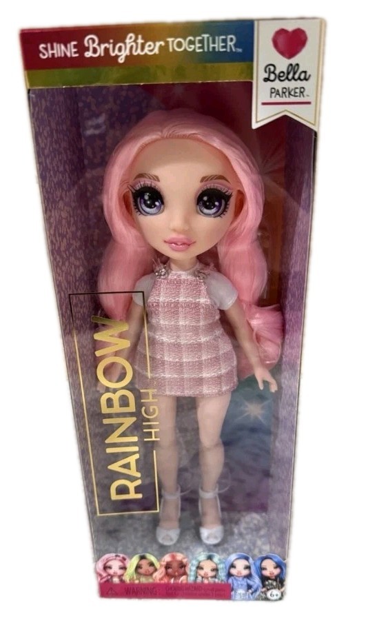Rainbow High”Bella Parker” “Light Pink”Fashion Doll. 2024 MGA Entertainment New!