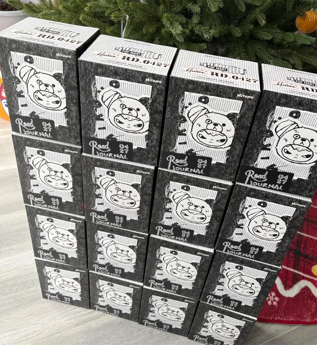 Authentic POP MART Hirono Road Journal Series Blind Box Plush Doll Gift Toys Hot