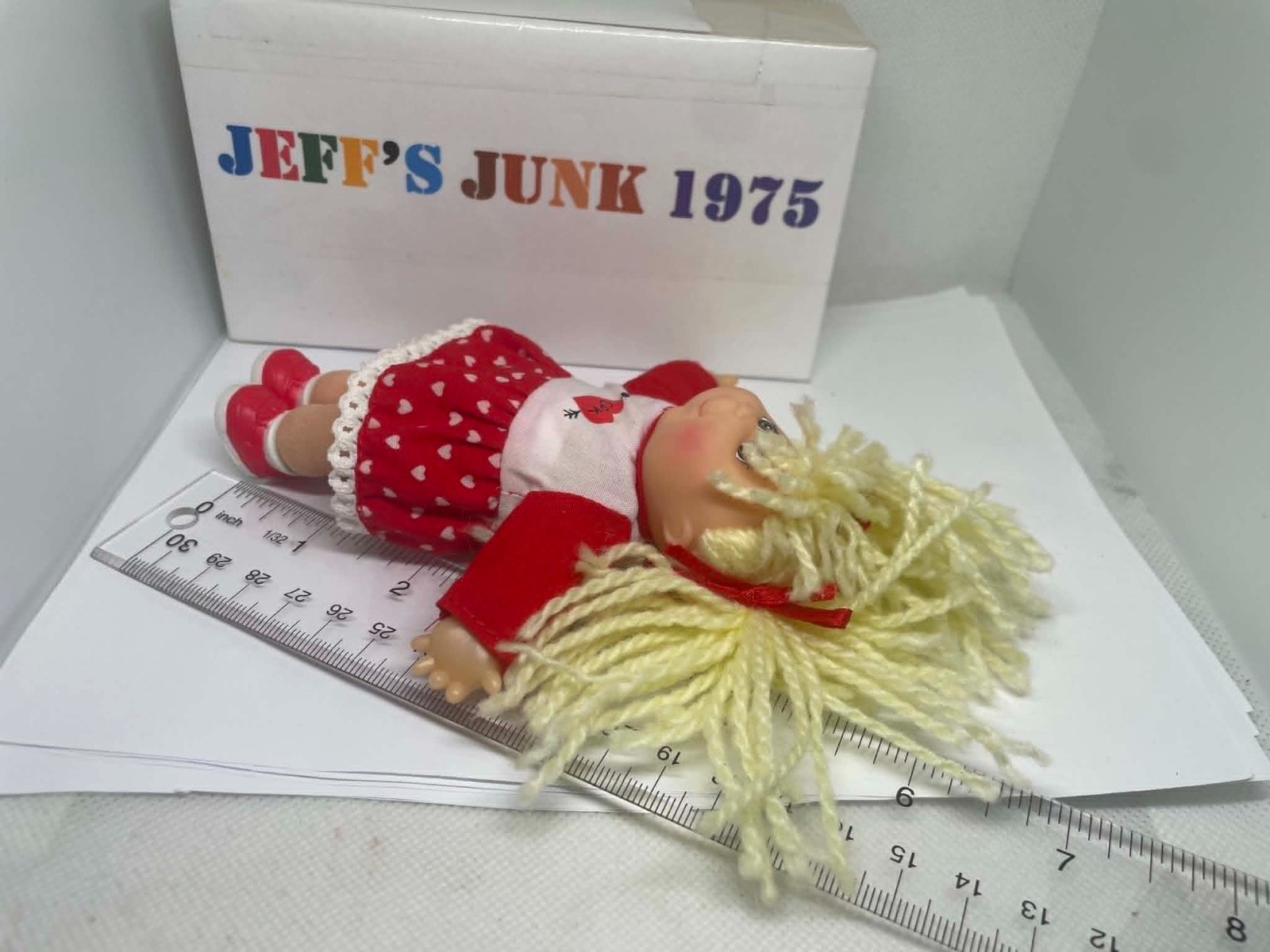 1998 Cabbage Patch Kids BLANCHE NELL Valentine’s Day Beanbags Collectible Doll