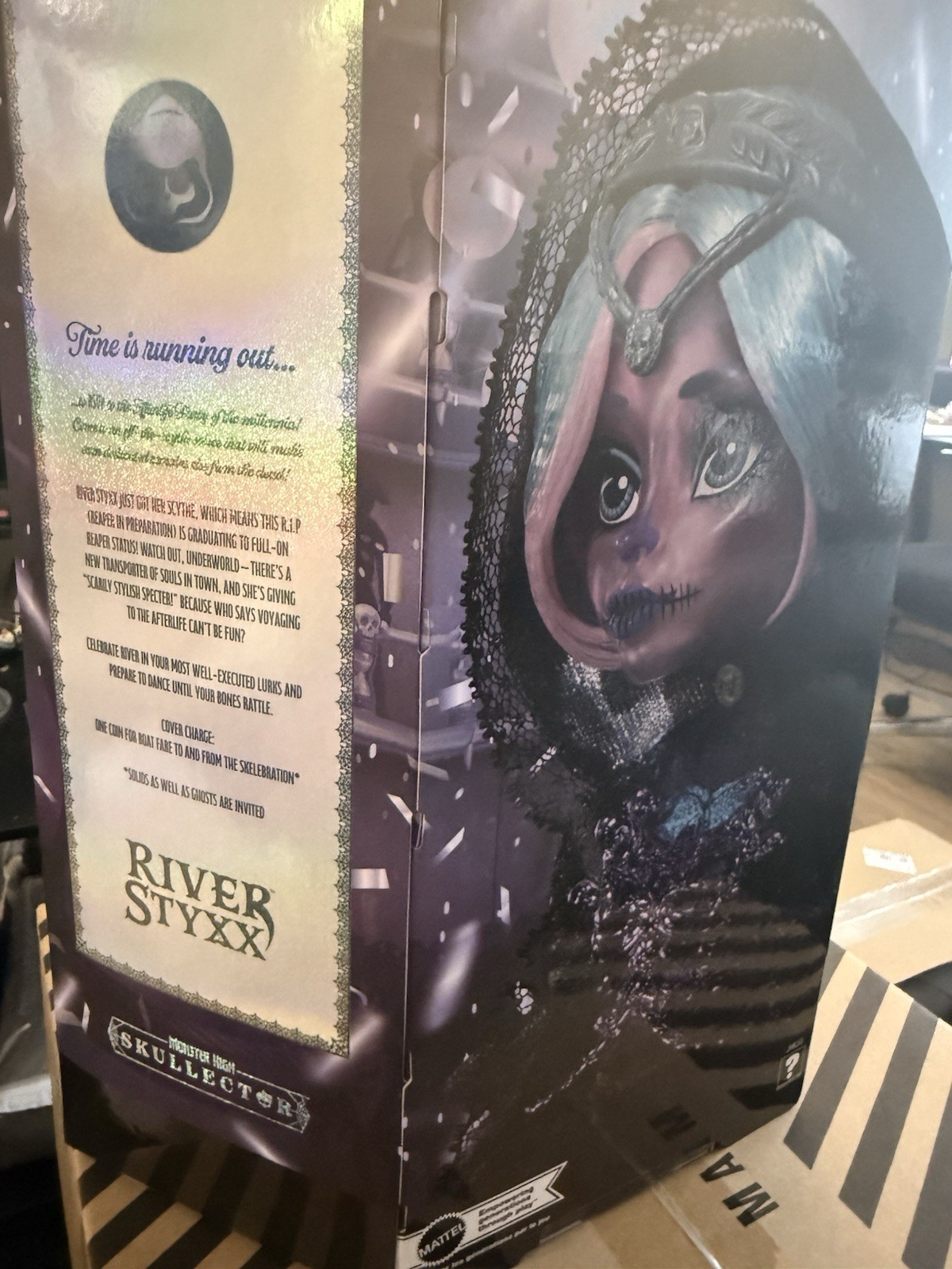 Mattel Monster High Skullector River Styxx Doll JHK55 New Sealed In Hand