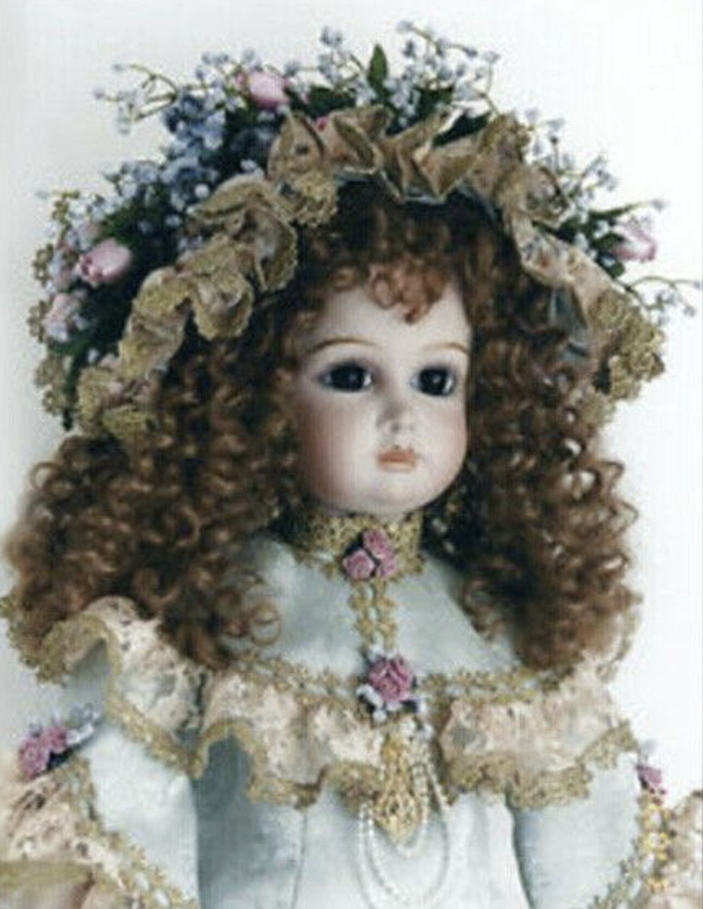ANTIQUE REPRODUCTION JUMEAU 28i n TORY FRENCH PATRICIA LOVELESS PROCELAIN DOLL
