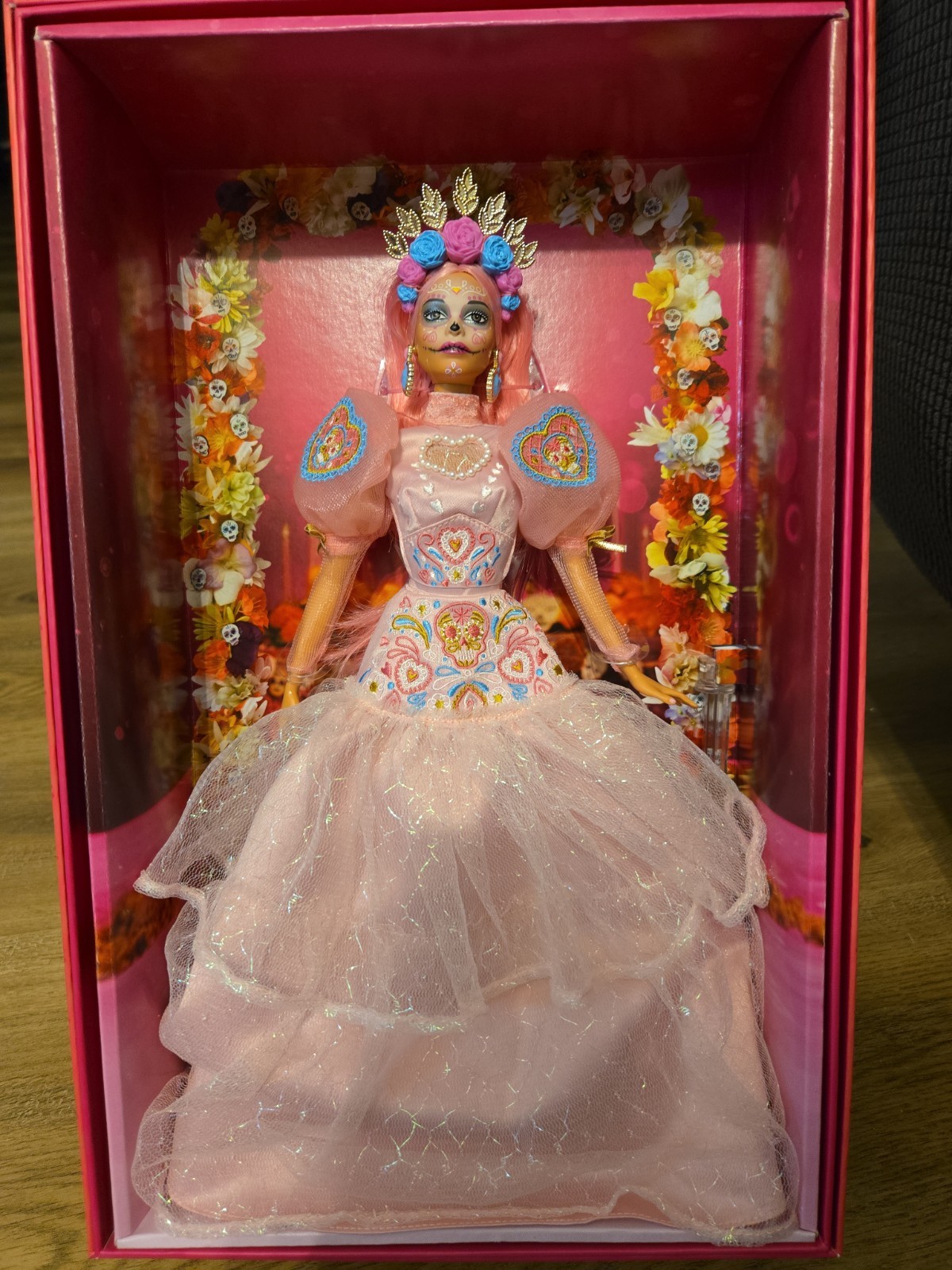 2023 Pink Magnolia Barbie X Javier Meabe & Paola Wong Dia De Muerto’s Doll