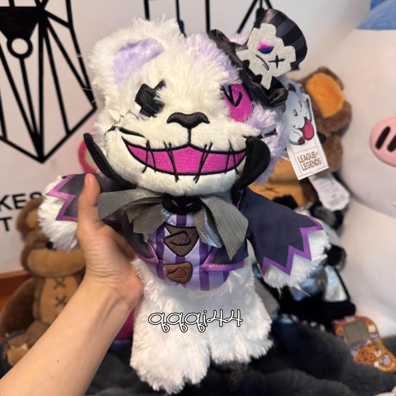 Official League of Legends Halloween Version Tibbers Plush Doll Stuffed LOL Toys