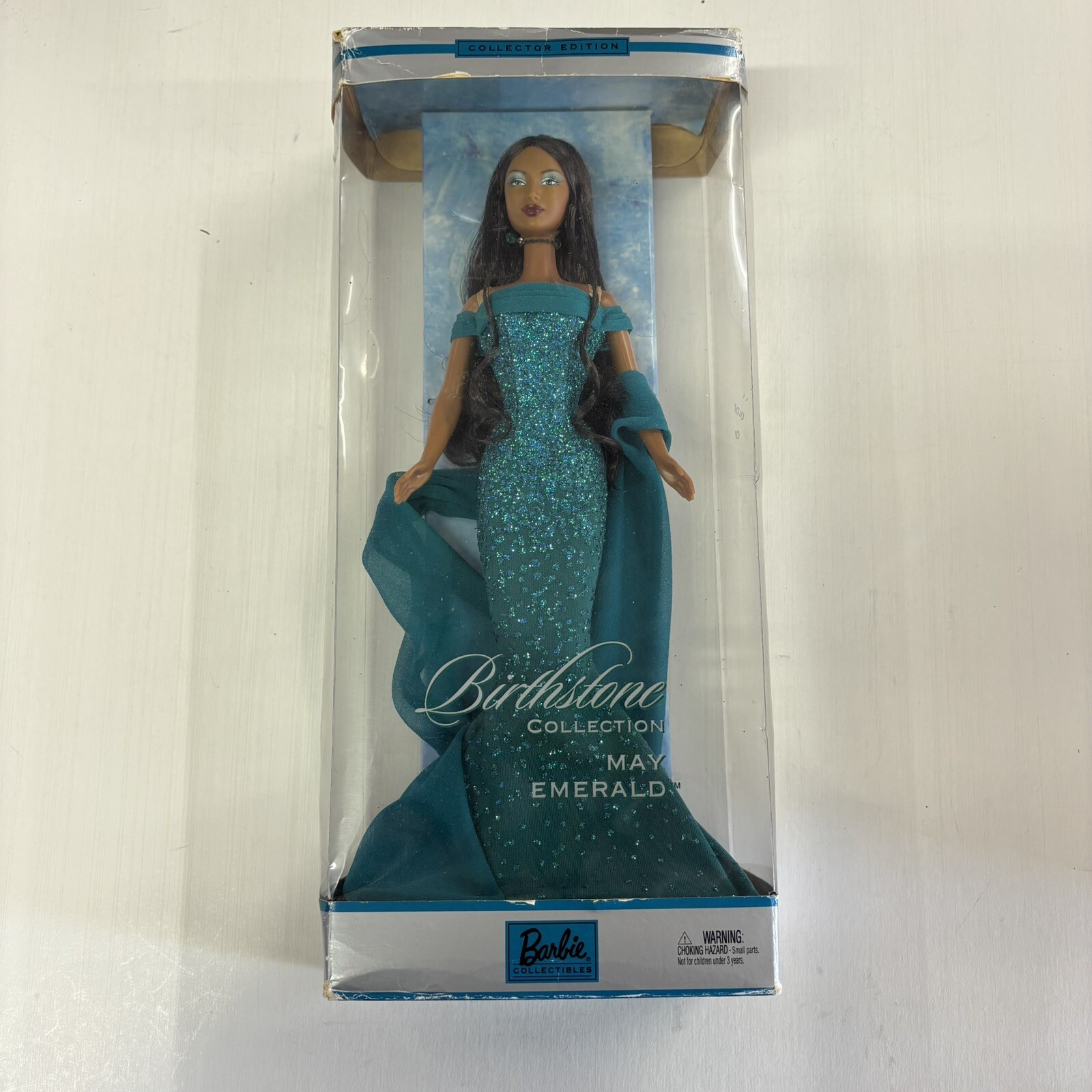 MATTEL BARBIE BIRTHSTONE COLLECTION AFRICAN AMERICAN / BLACK MAY EMERALD #C0757