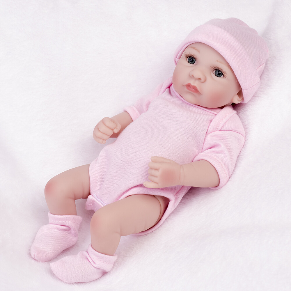 Lifelike Reborn Baby Dolls Full Body Vinyl Silicone Preemie Twins Boy&Girl Dolls