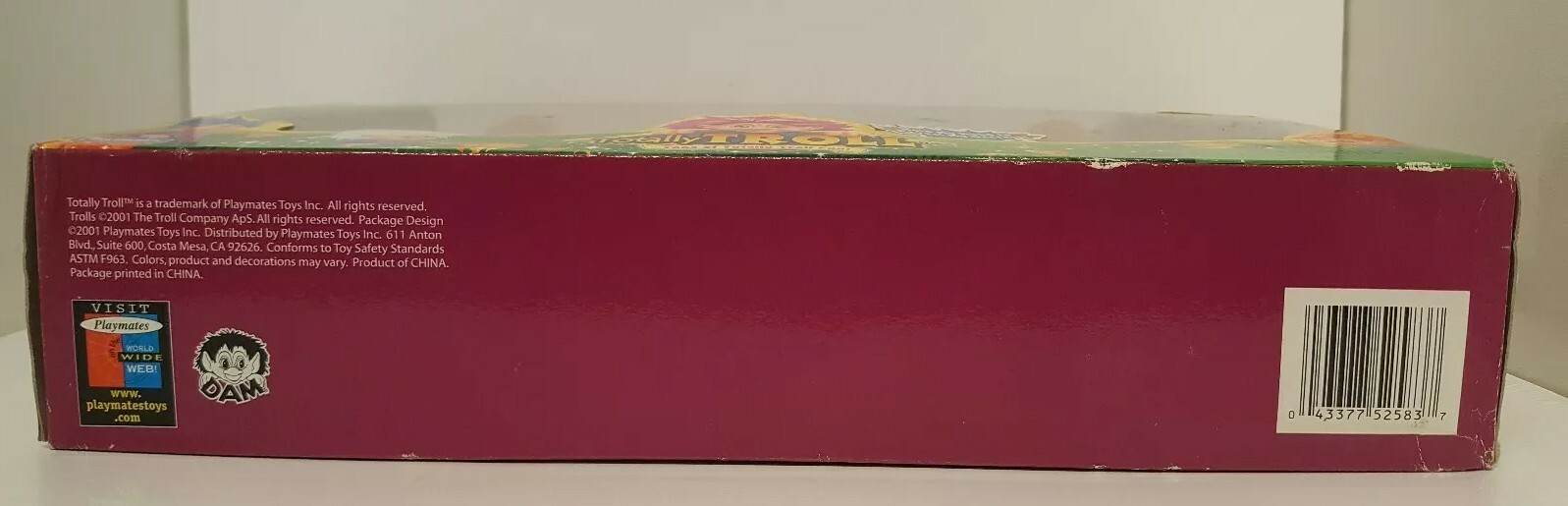 DAM Totally Trolls King Azul Queen Ruby Baby Boxed Set Passport Playmates Toys