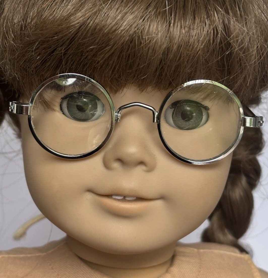 Pleasant Company American Girl Molly Doll #24H9 Tan Body Nude Glasses early 90s