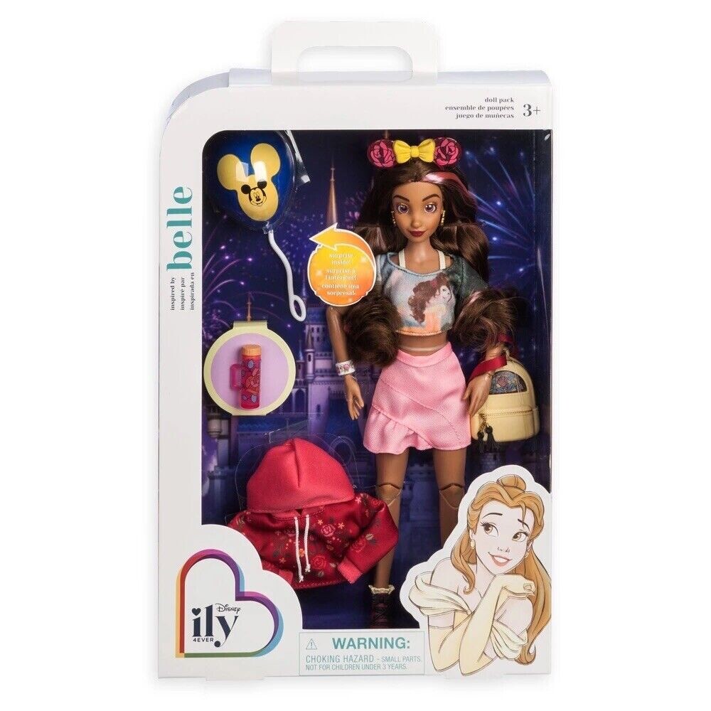 Disney Parks ily 4EVER Inspired by BELLE 11″ Doll & Accessories – NEW