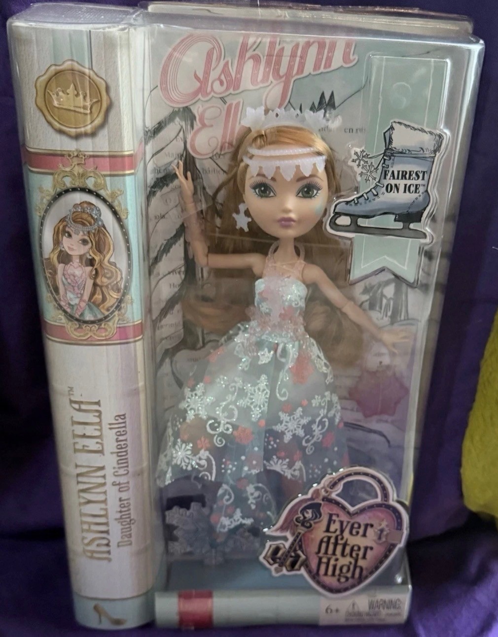 Ashlynn Ella Fairest On Ice Ever After High Rare Nib