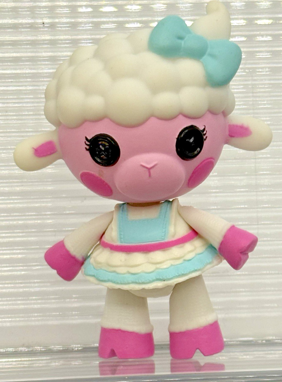 Lalaloopsy Mini Pet Wooly Fuzzy Fleece Collectible Sheep Bah Peep Lamb Doll