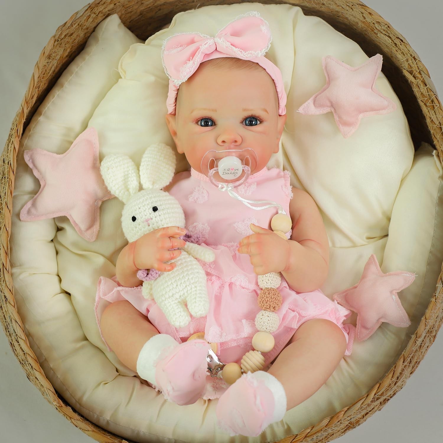KSBD Reborn Baby 20 Inch Realistic Vinyl Swimming Doll