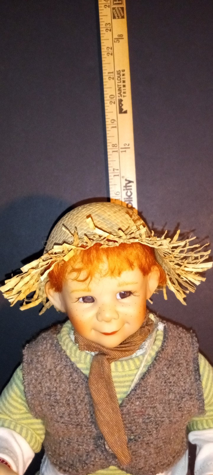 Renowned Gotz Artist Susi Eimer Designed Boy Doll “Berti” 16 Inch Tall 2001