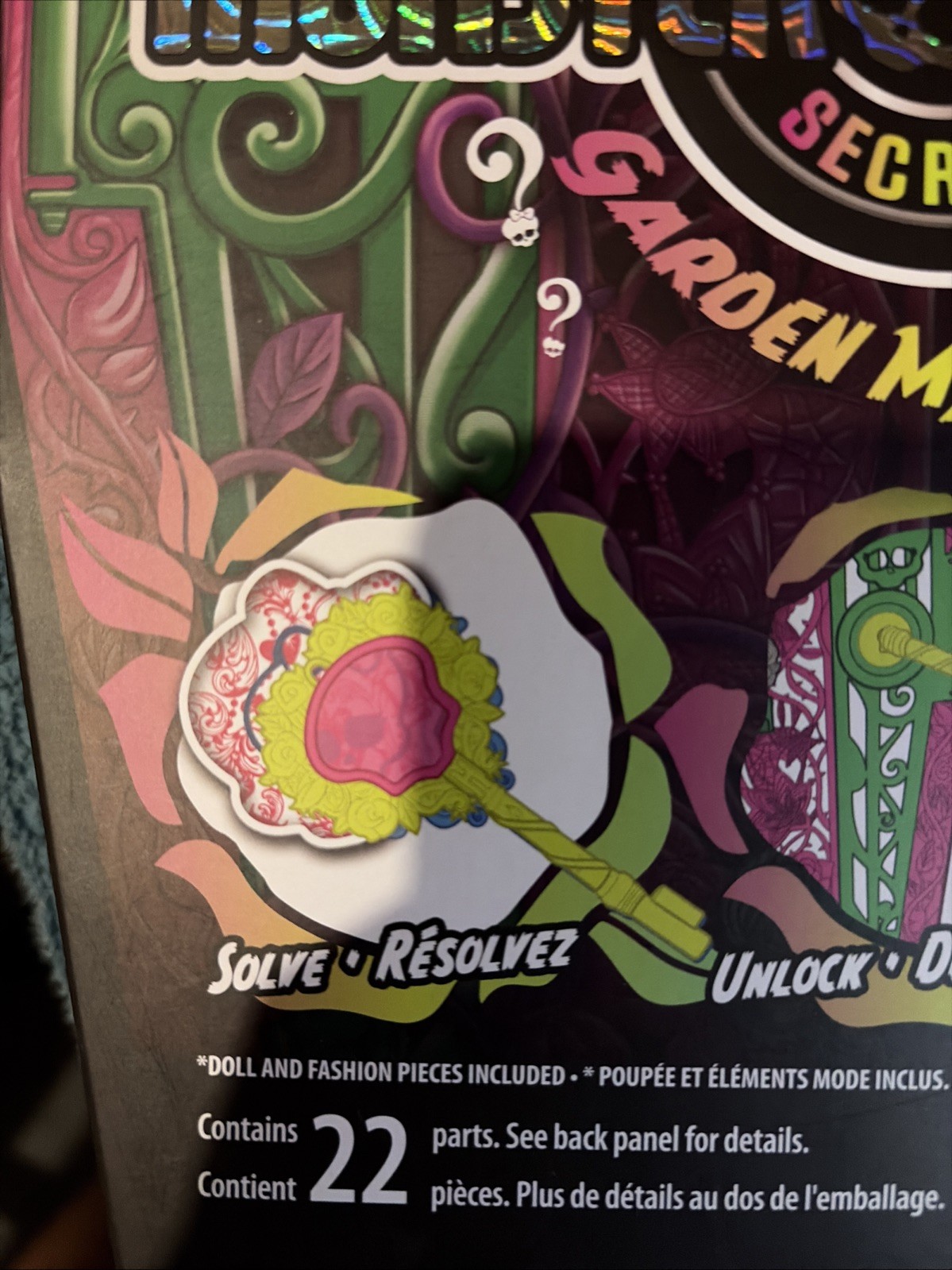 Monster High Skulltimate Secrets Garden Mysteries Venus McFlytrap w/ Accessories