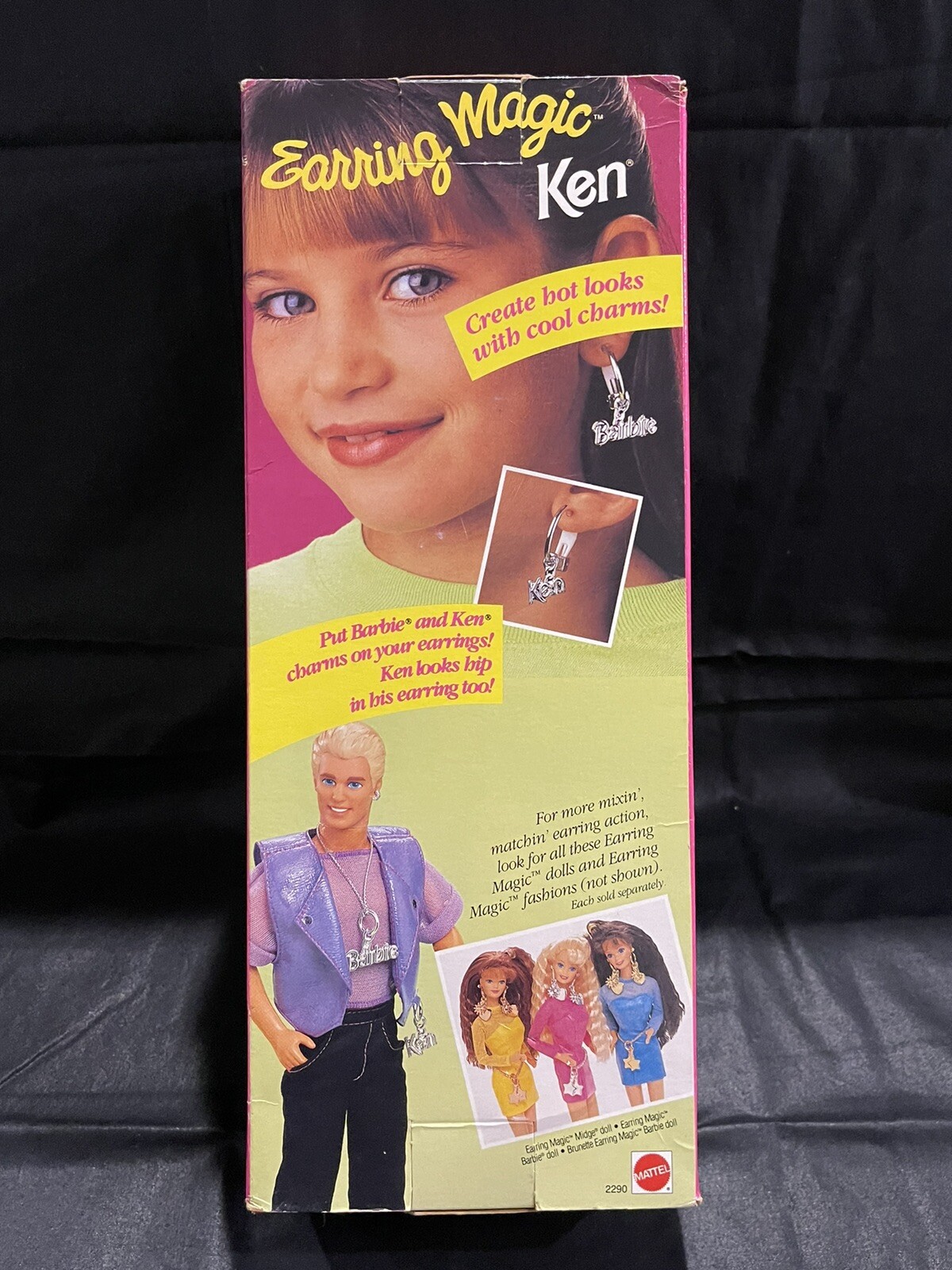 Vintage Earring Magic Ken Doll – discontinued Barbie (1992) NRFB Mint