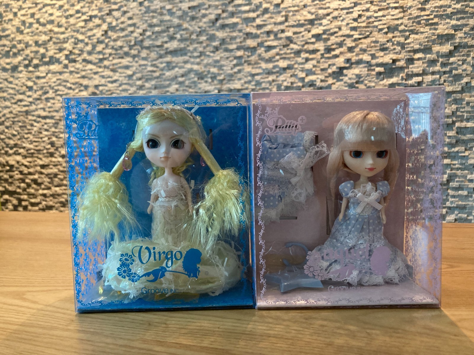 Little Pullip Doll aquel LP 406 , Virgo LP 407 Official New 2set