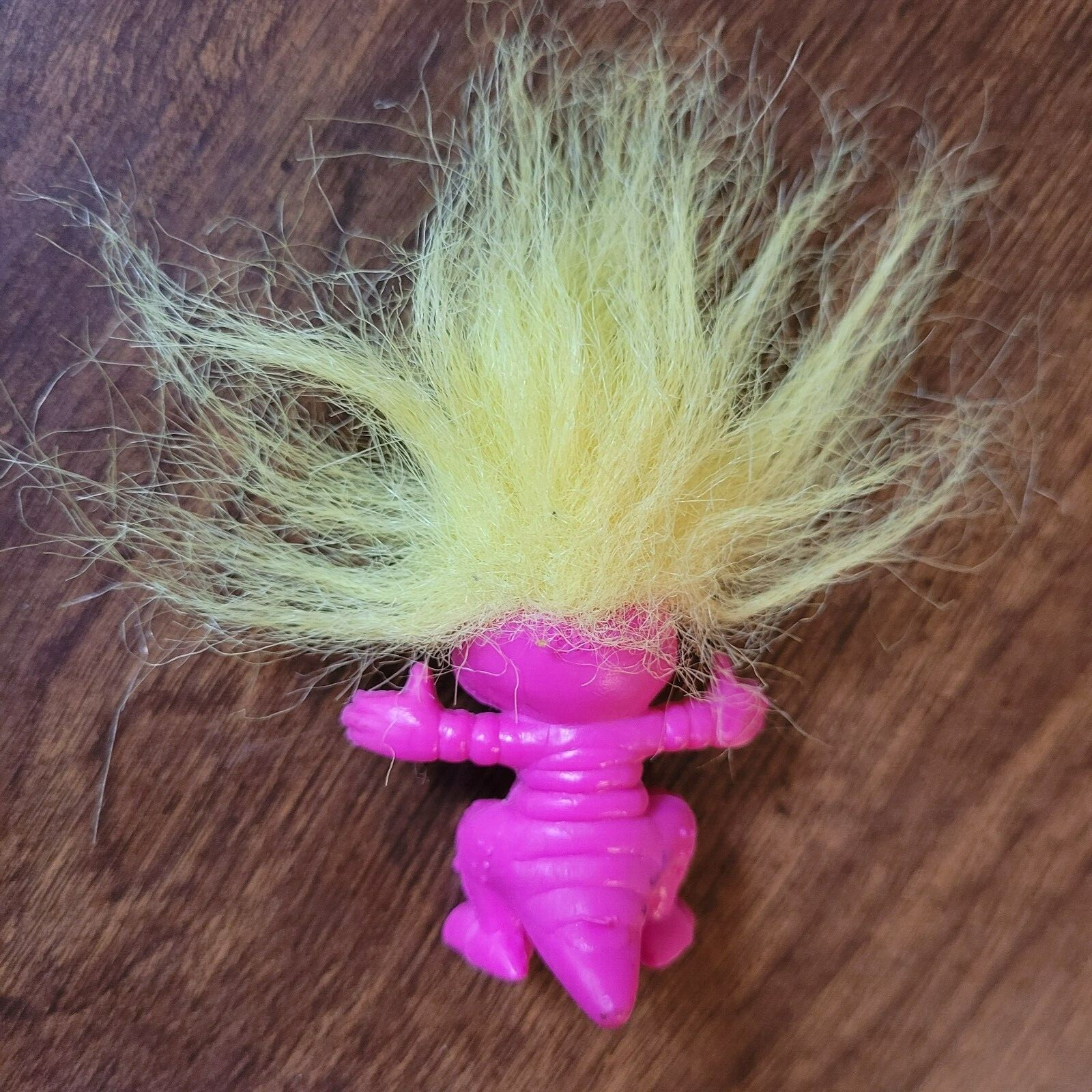 Vintage Troll Dinosaur Creature Pencil Topper 1990s