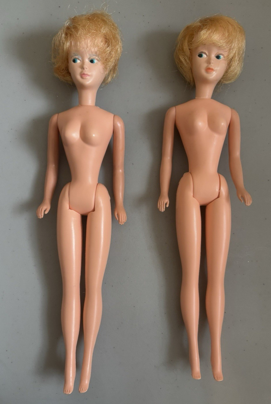 LOT of 2 Vintage Mary Makeup By American Character Doll 12” 1964 Bob