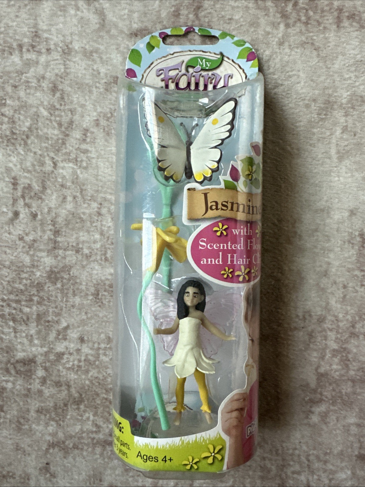 My Fairy Garden Jasmine Scented Fairy With Flower And Hair Clip NIP