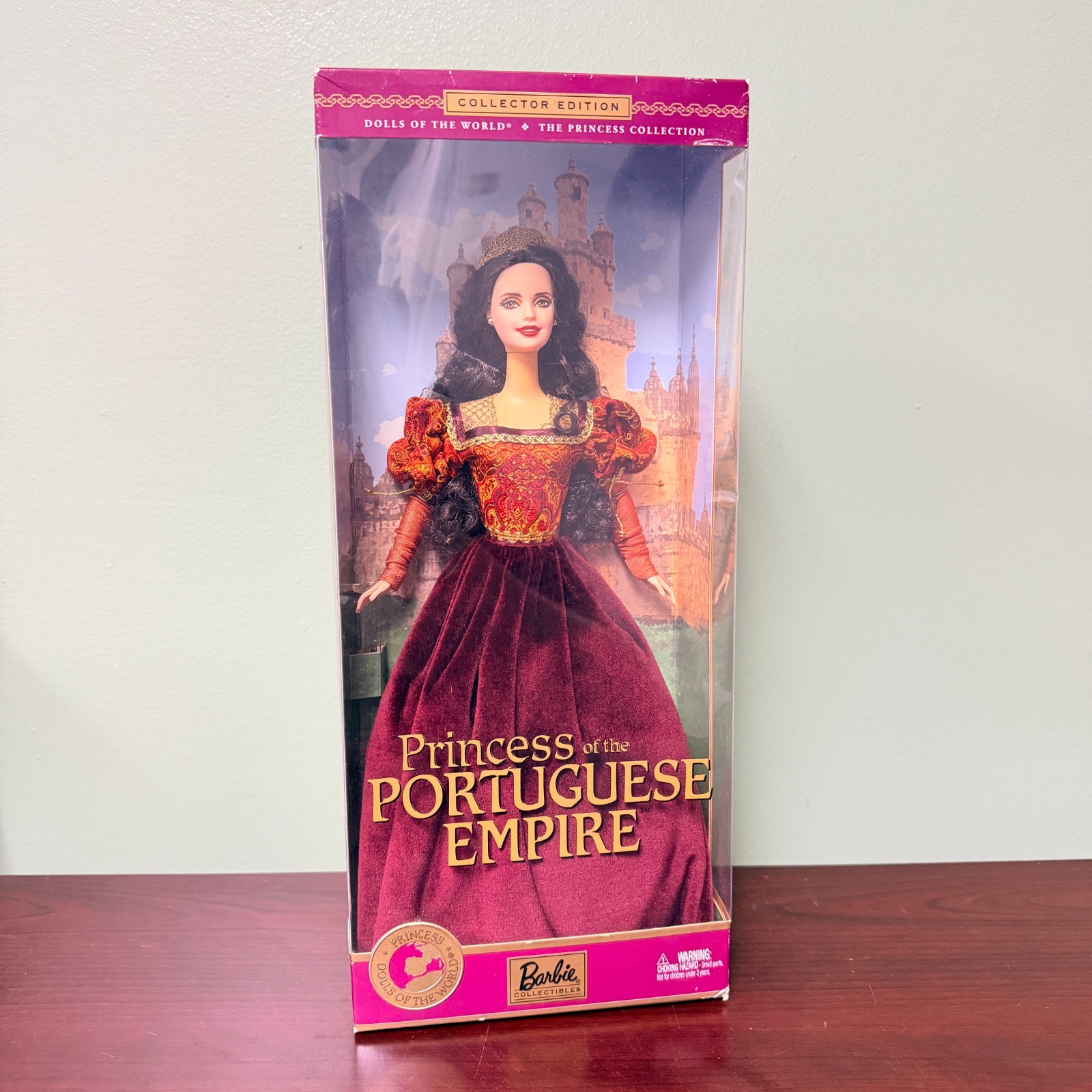 2001 Barbie Princess of the Portuguese Empire #56218 NRFB Dolls of the World