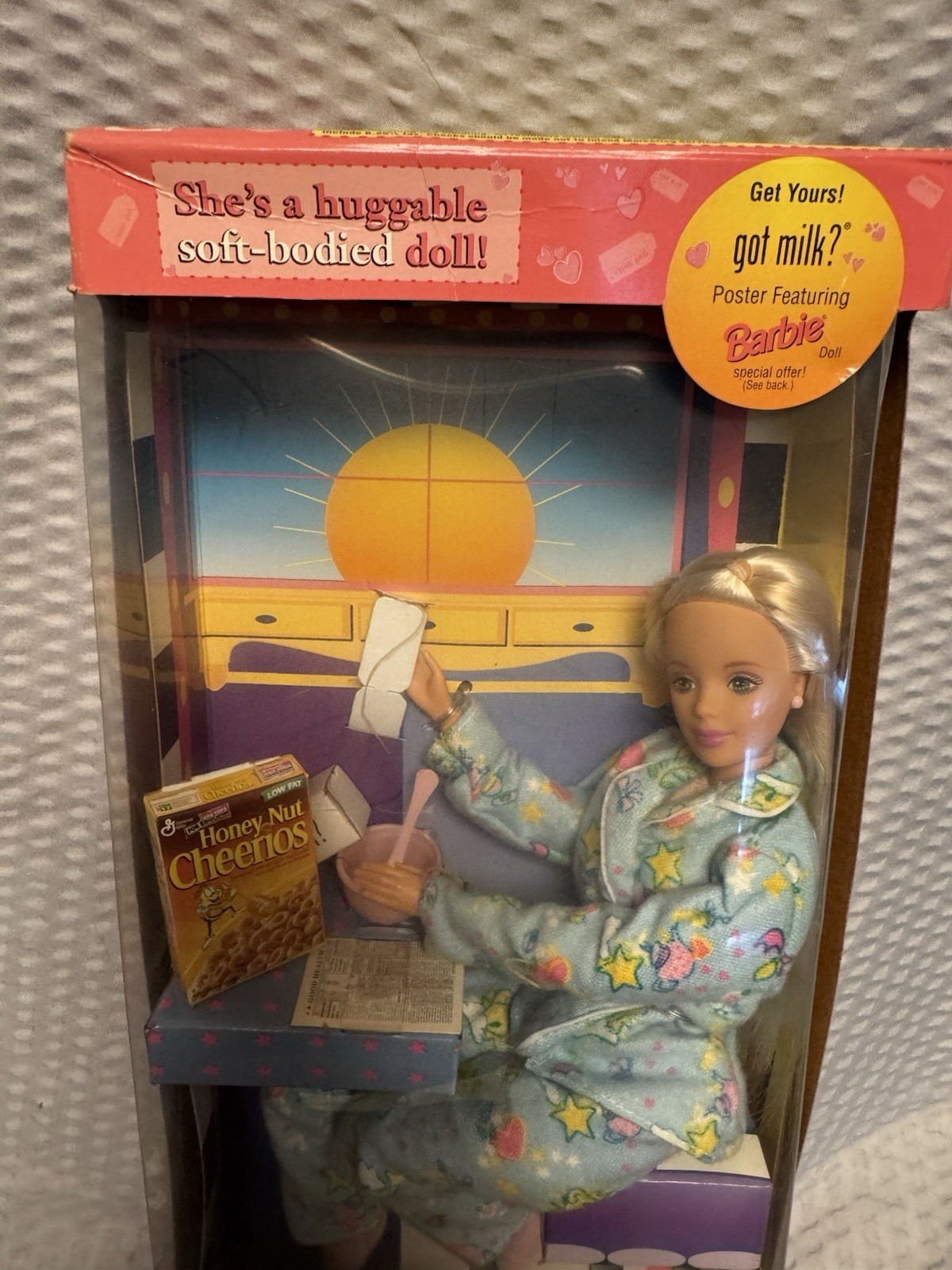 RARE Vntg 1999 Special Edition Breakfast w/Barbie (soft bodied doll) New In Box