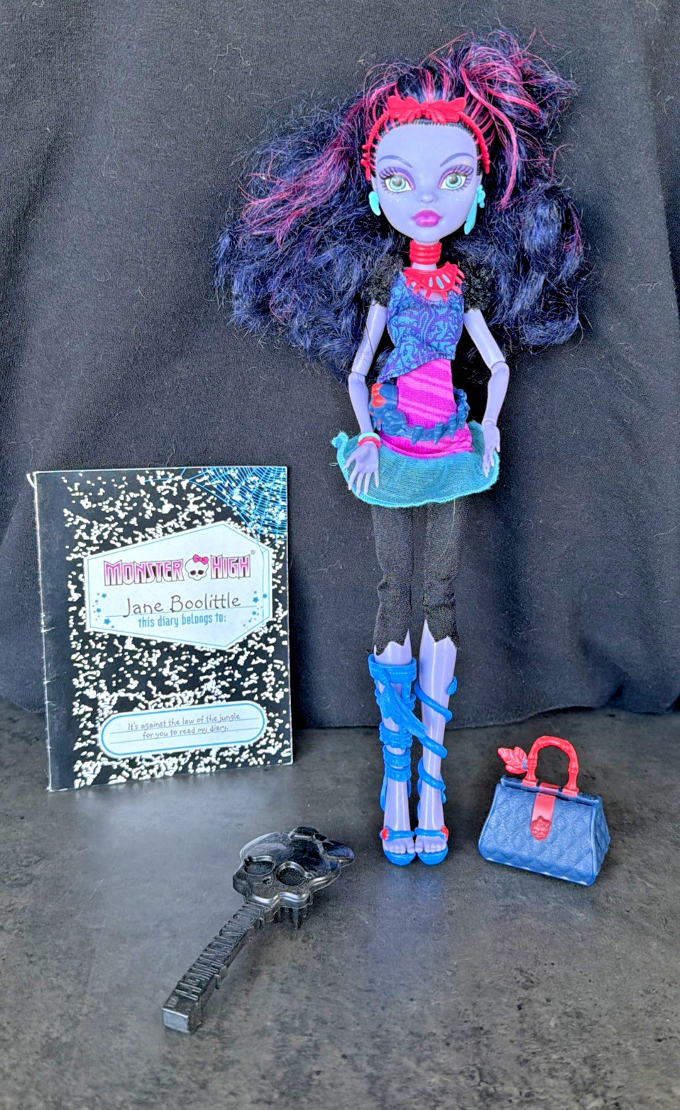 Monster High Jane Boolittle Gloom & Bloom Doll