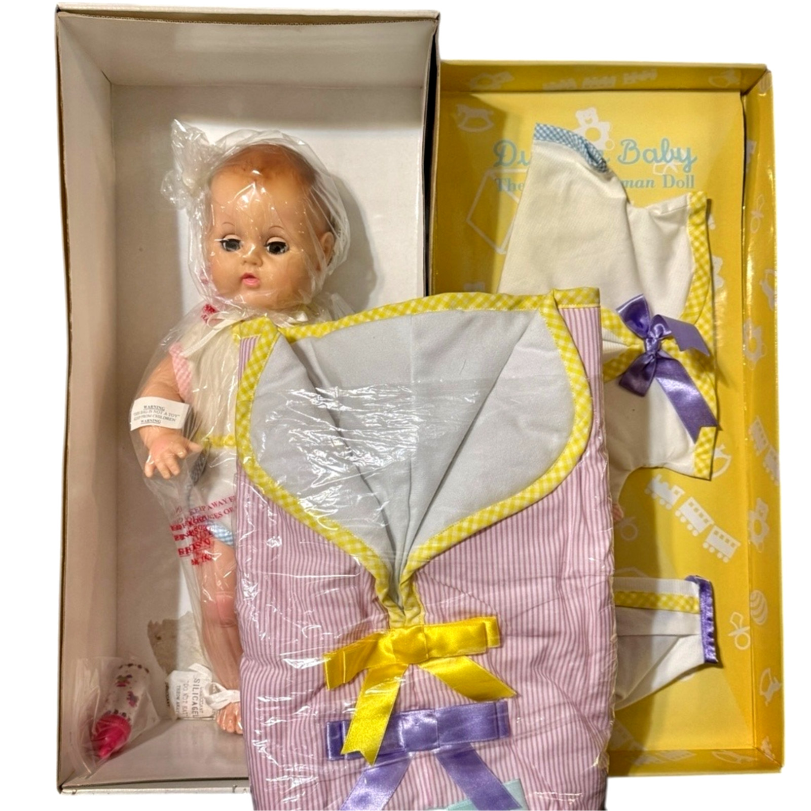 Effanbee Dy-Dee Doll The Almost Human Baby Doll with Layette 1990’s Remake NRFB