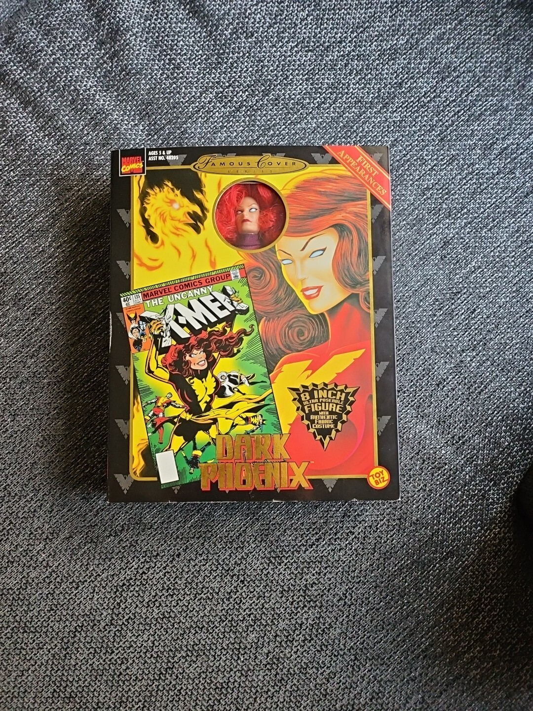 Dark Phoenix Famous Cover Series 8 Inch Figure Toy Biz First APPEARANCE