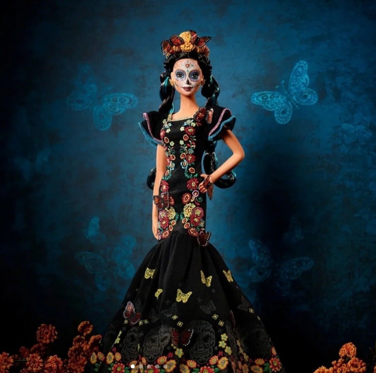 Barbie Dia De Los Muertos Day of The Dead Doll Mattel 2019 Limited Edition NEW