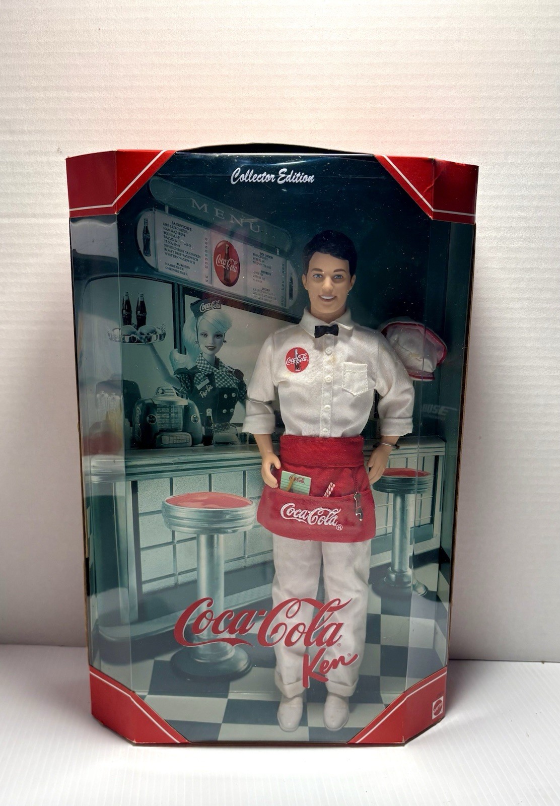 RARE Coca-Cola Doll Ken Collector Edition 1999 Soda Theme