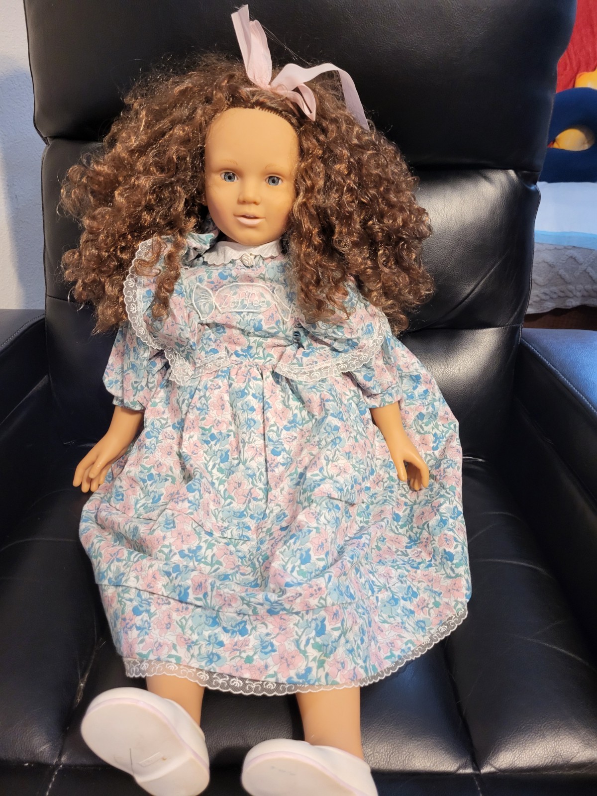 Vintage Italy Furga Doll 32 Inch Rosanna