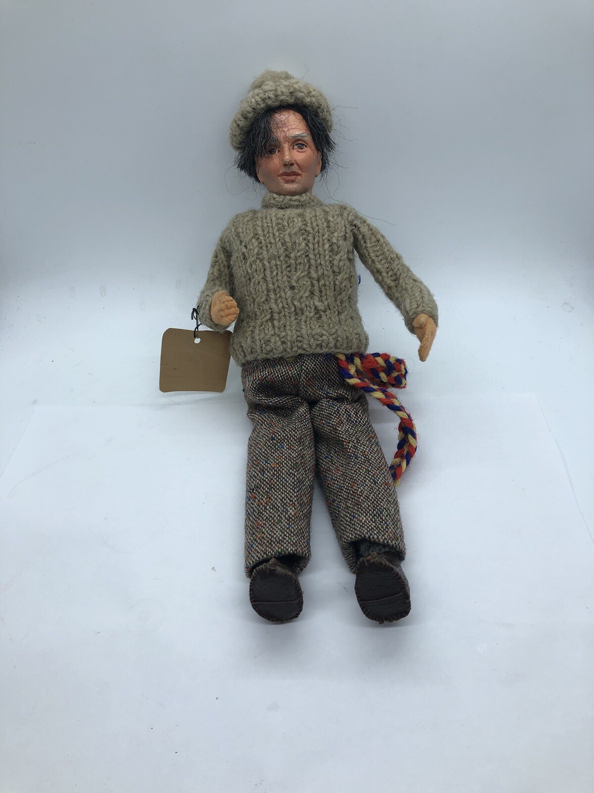 Jay Ireland Aran fisherman doll 11.5 inches