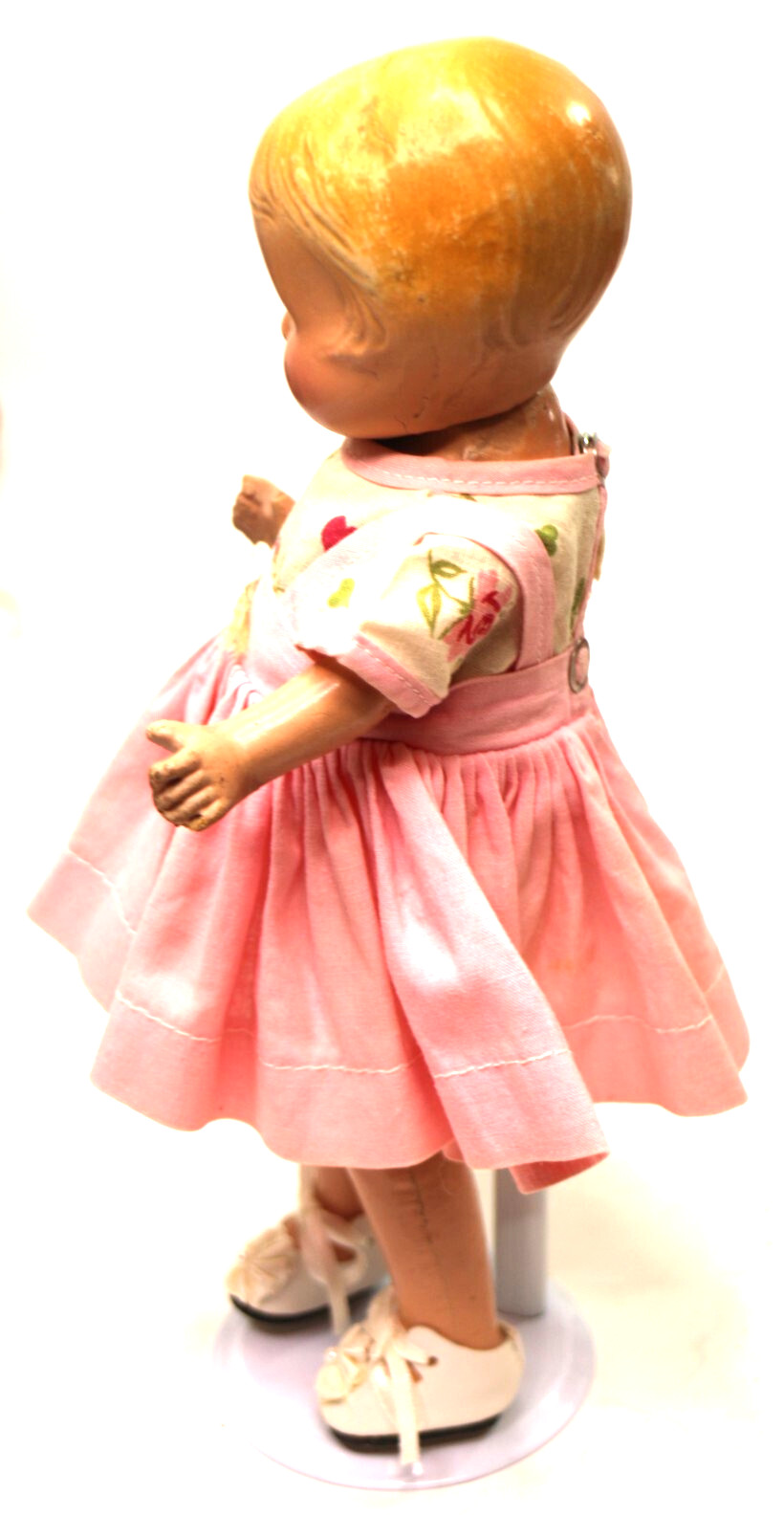 Antique Original Effanbee Patsyette or Patsy Baby Full Composition Doll 10in
