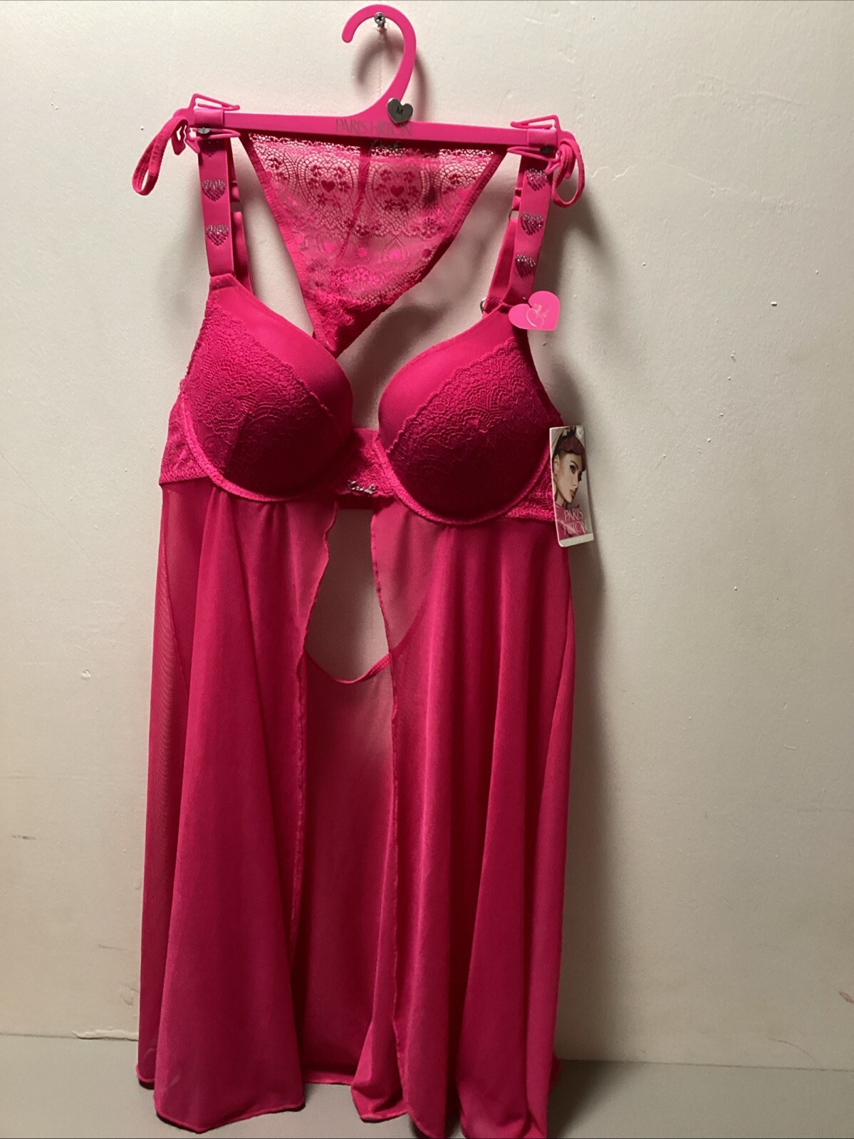NEW Paris Hilton Baby Doll, Size M ,