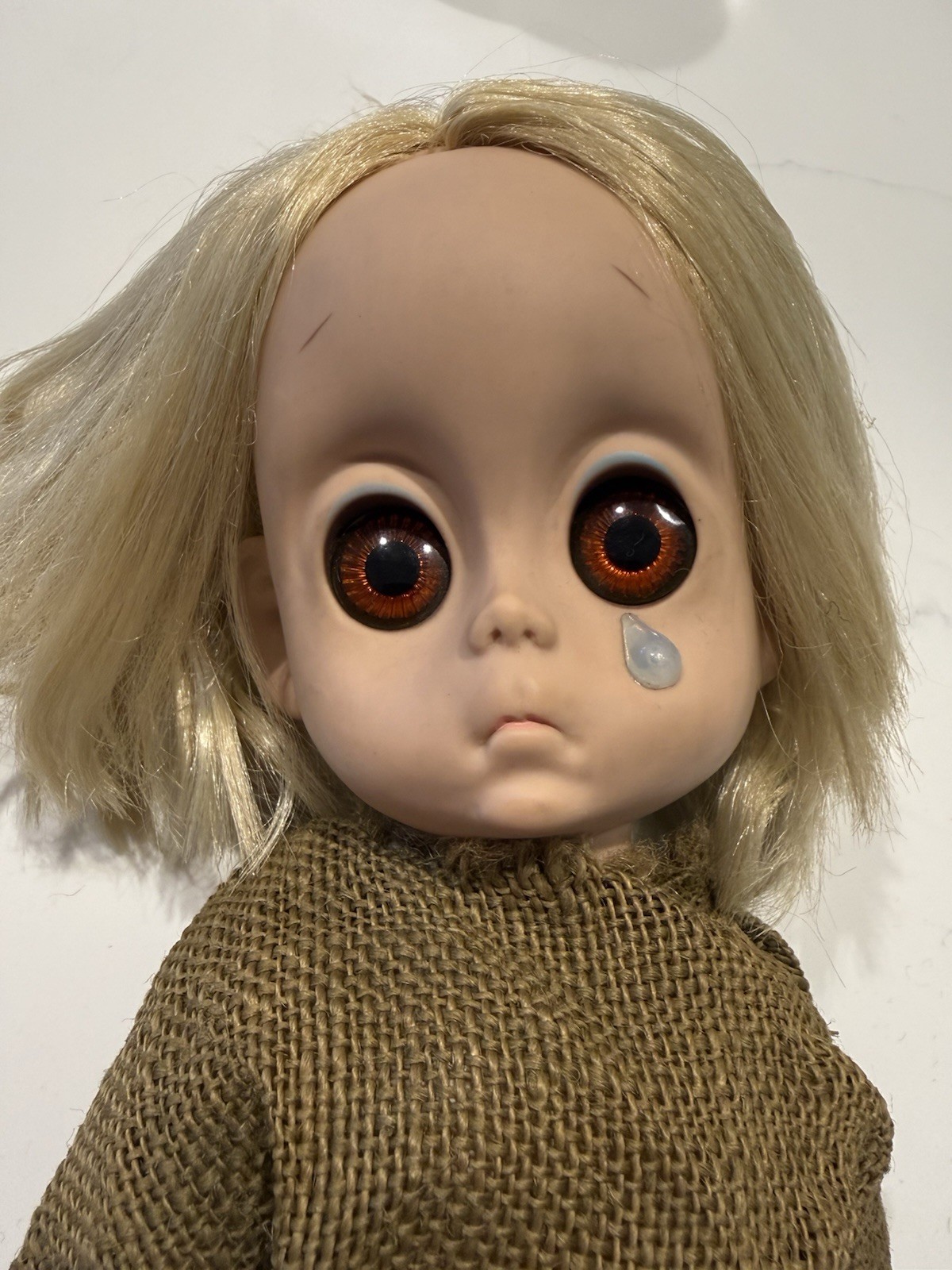 Hasbro Blonde Light Complexion Play Doll 15 in Plastic Original 1965