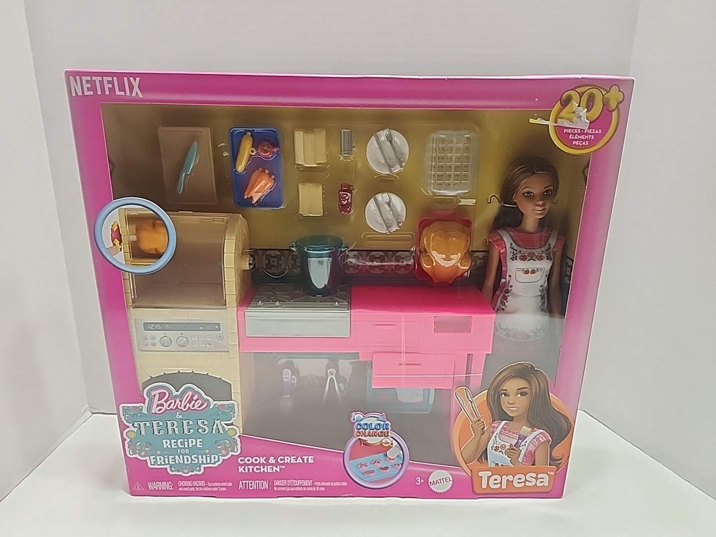 Barbie and Teresa Recipe for Friendship Doll and Kitchen Playset