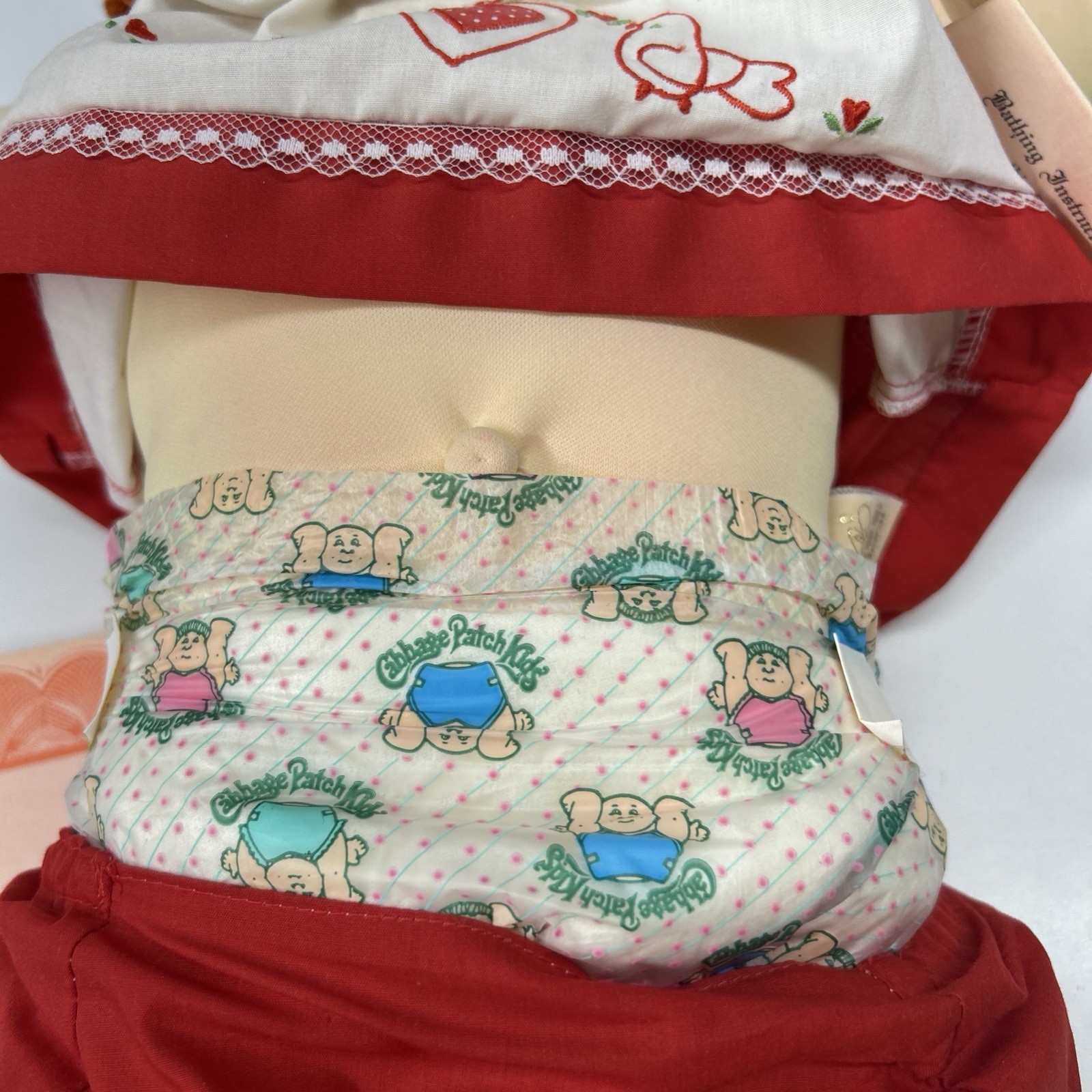 Xavier Roberts Soft Sculpture Cabbage Patch Doll 1984 The Little People Signed