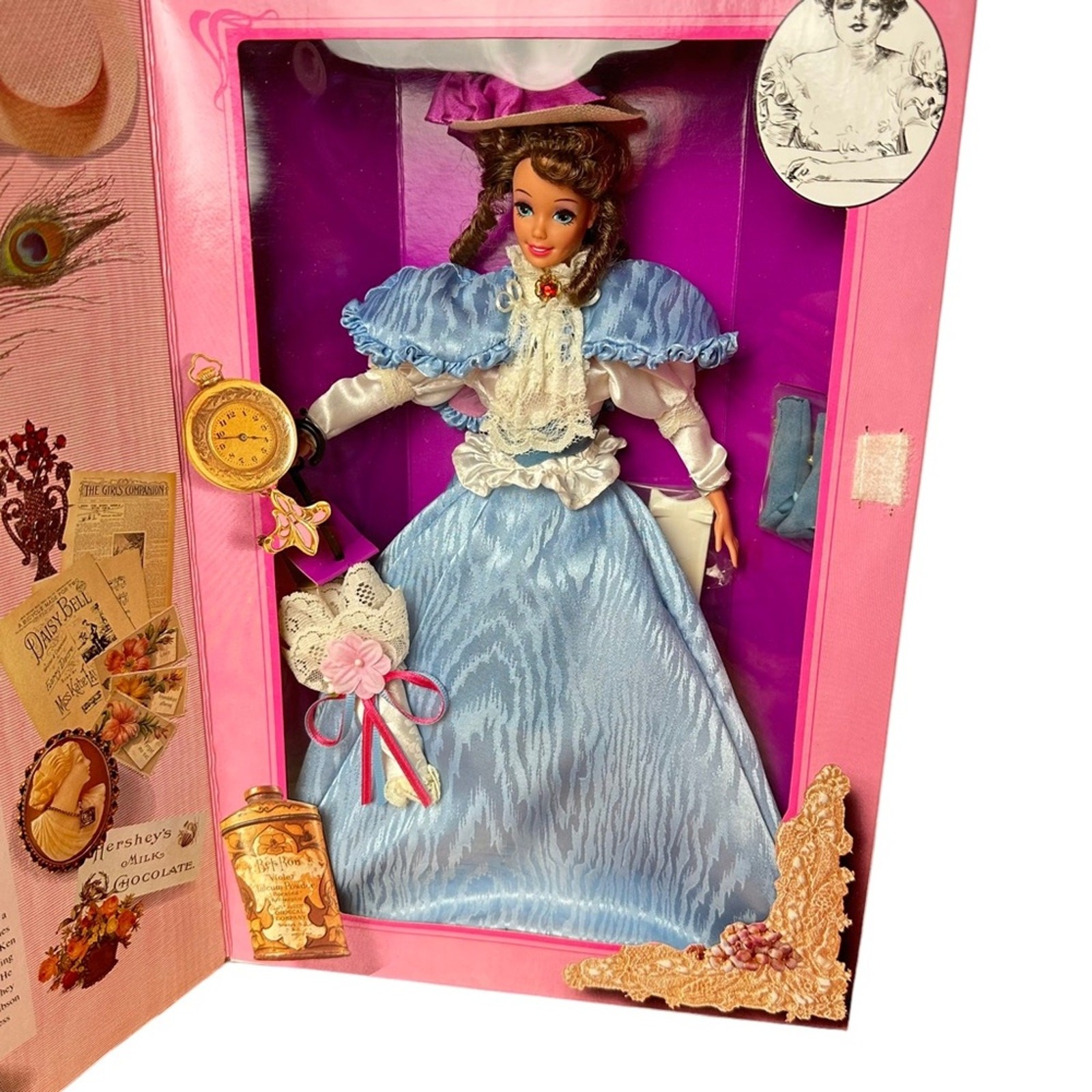 Vintage 1993 Gibson Girl Barbie The Great Eras Collection MIB NRFB