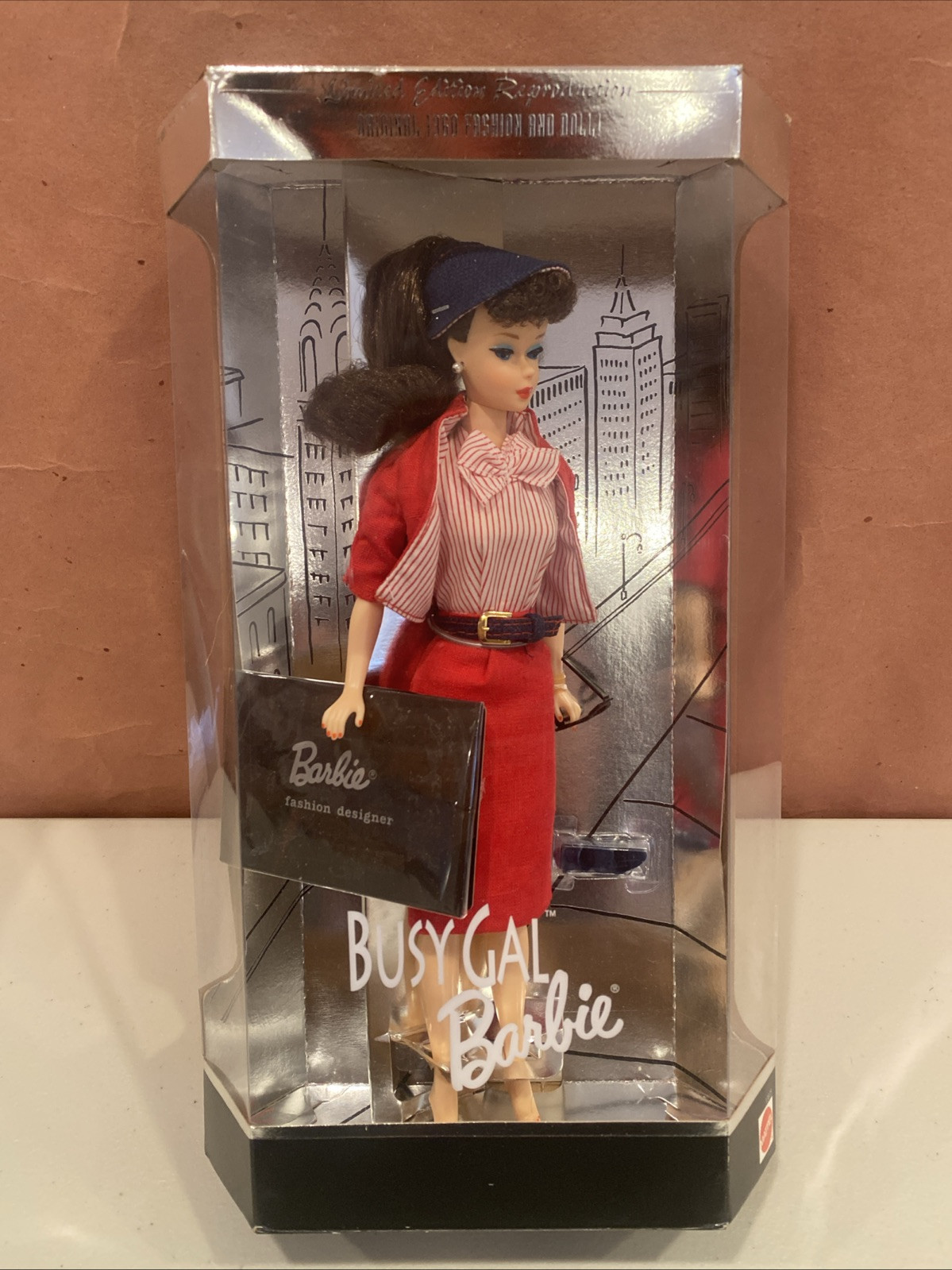Busy Gal Barbie Limited Ed Original 1960 Fashion And Doll 1995 Mattel