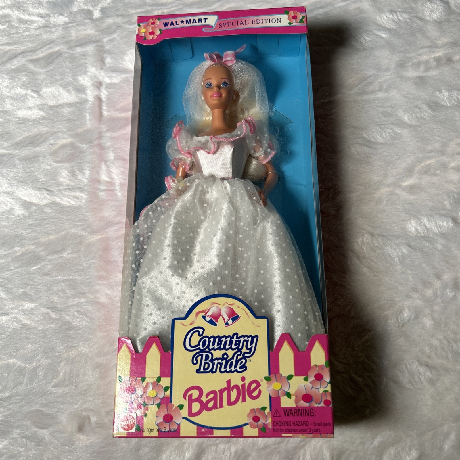 Country Bride Barbie Doll Wedding NIB Special Edition Mattel 13614