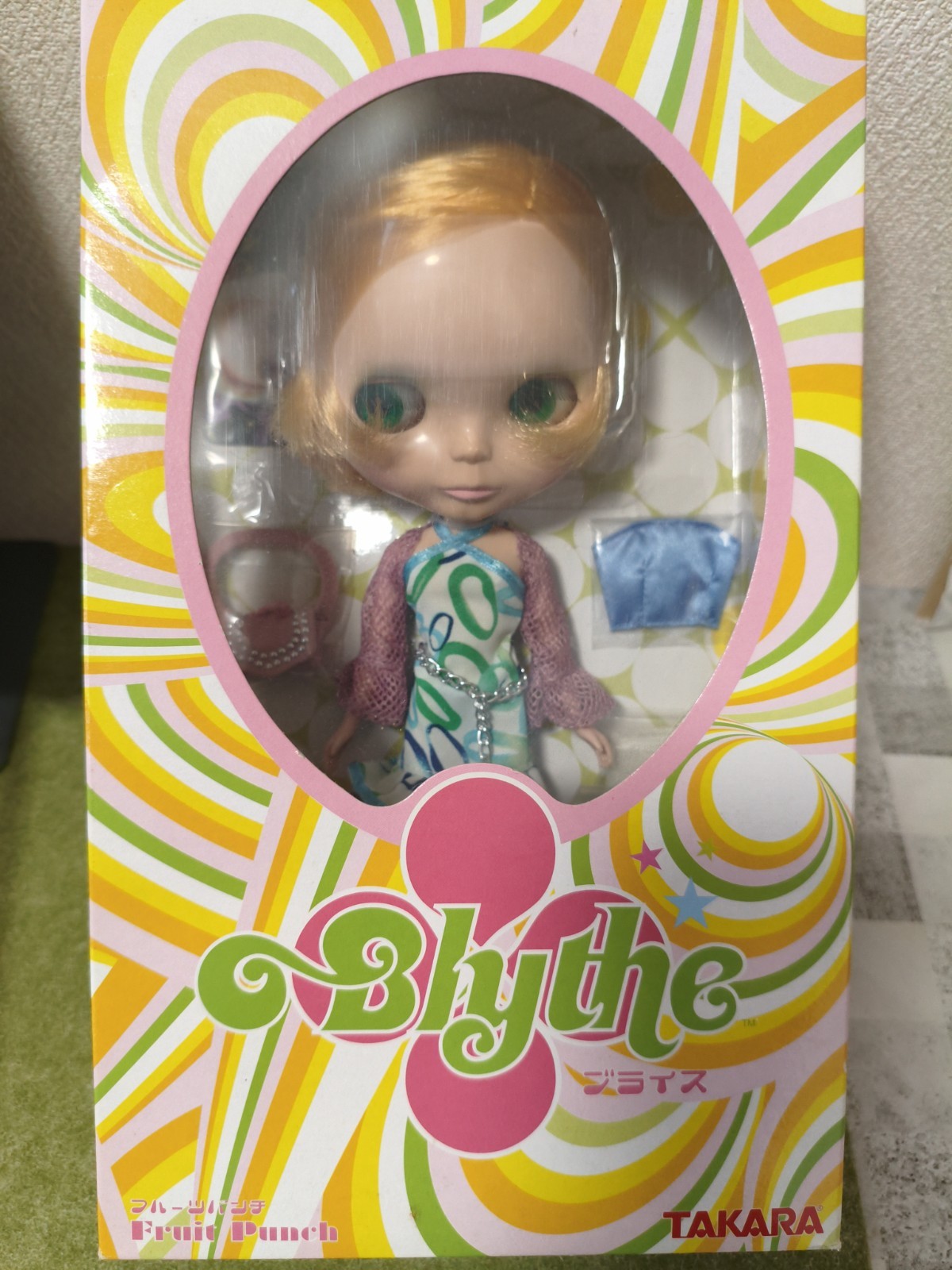 NRFB Neo Blythe Fruit Punch EBL Takara Doll Japan Original from Japan New