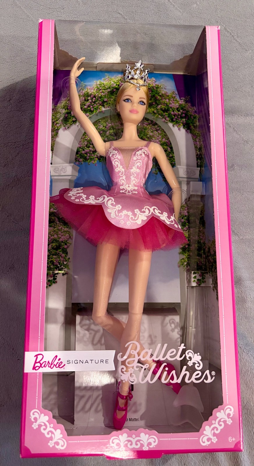 Barbie Ballet Wishes 2019 GHT41 NRFB Barbie Signature Mackie Face Doll Pink Tutu