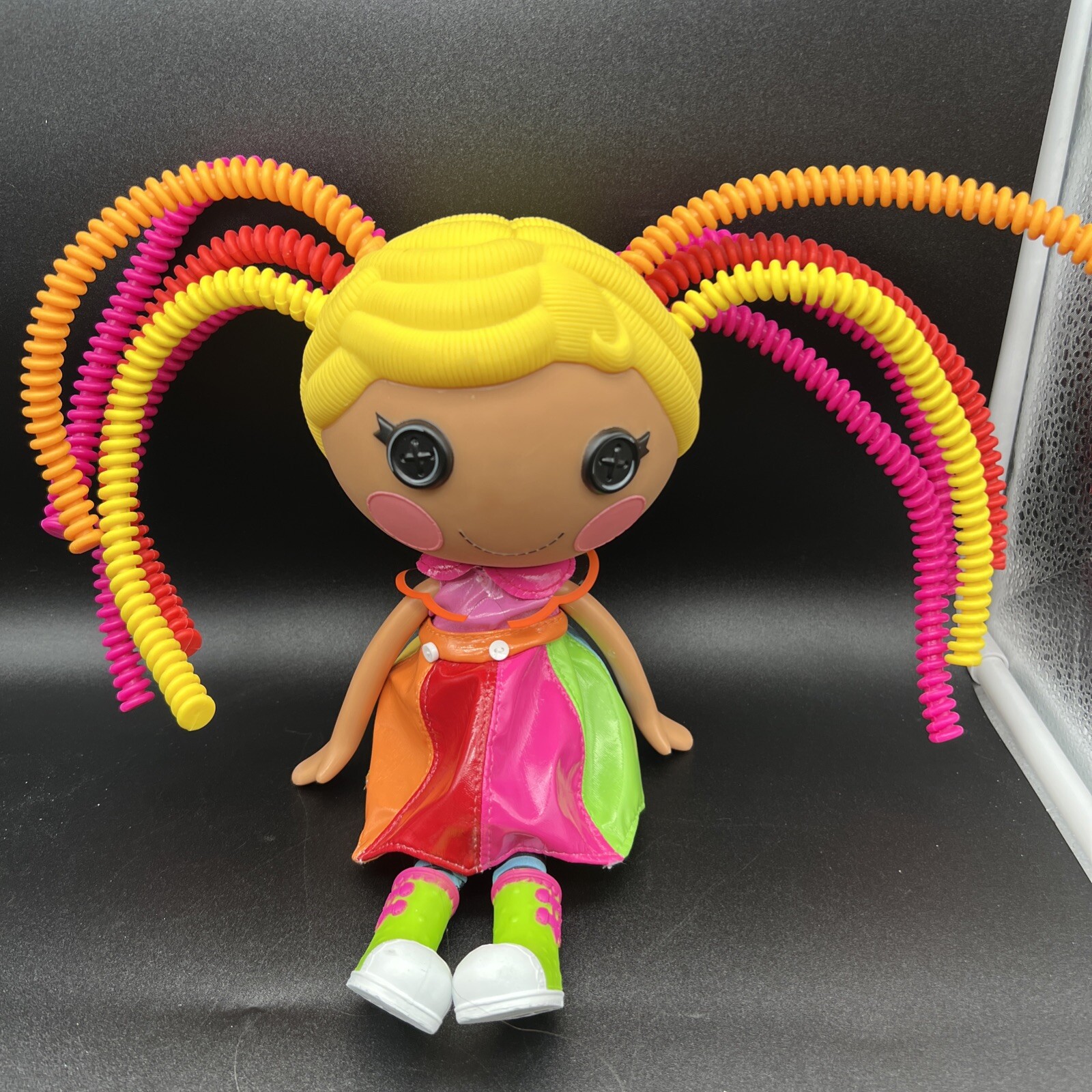 Lalaloopsy April Sunsplash Rainbow Silly Hair Styling Doll Toy Multicoloured