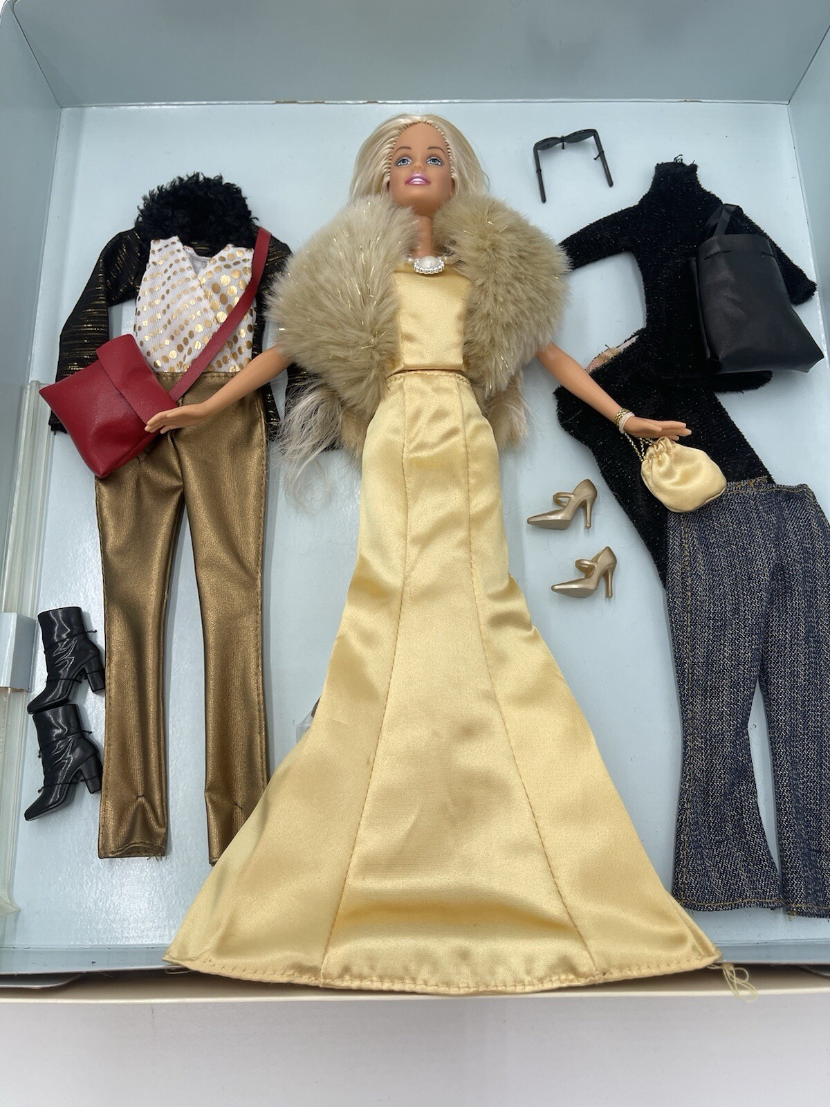 Barbie 2003 Mix-em Up Fashions Vintage Barbie Gift Set C4559 Mattel NIB