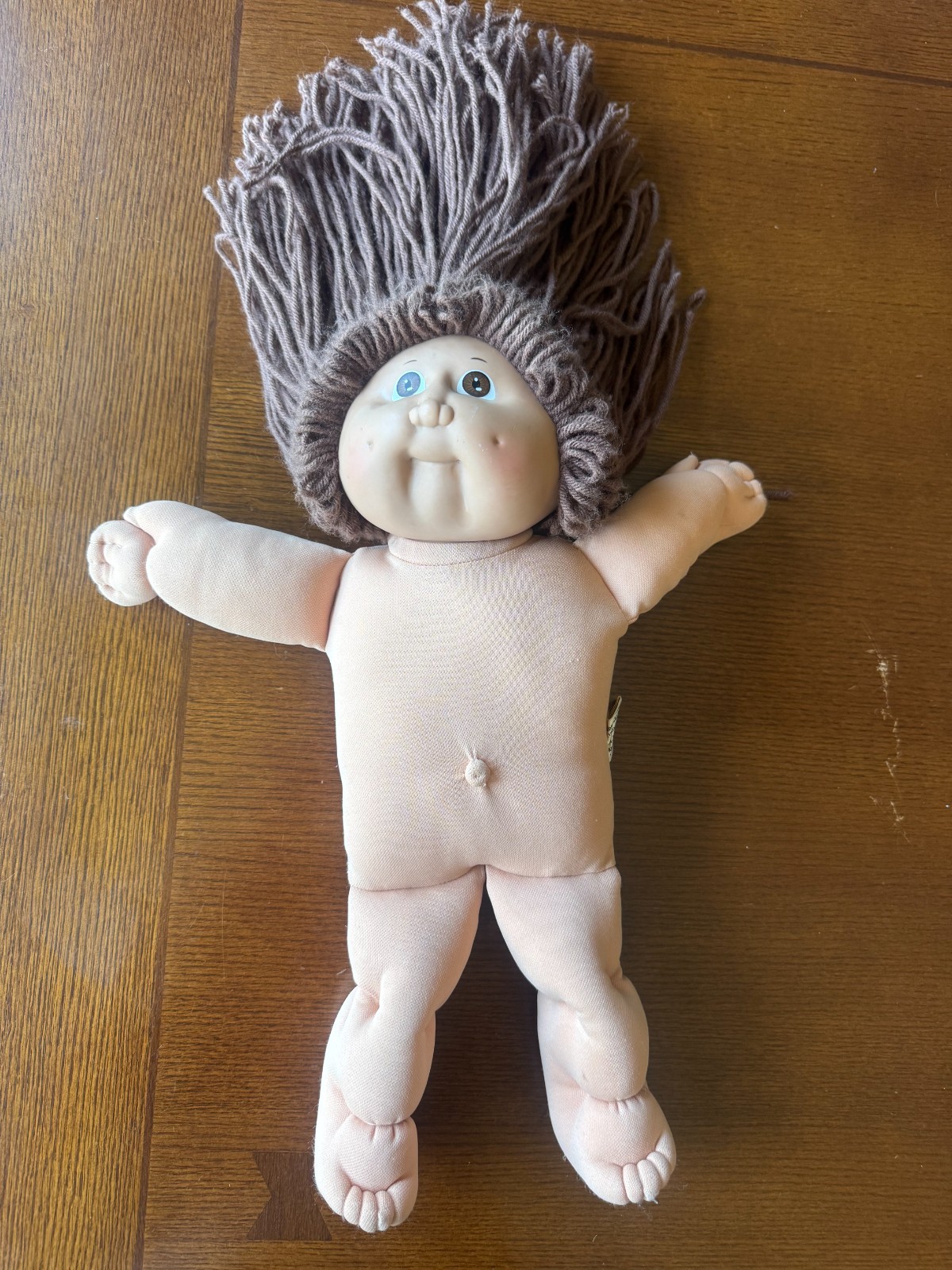 Vintage 1978.1982 Coleco Cabbage Patch Kids Doll – Brown Hair, Brown Eyes